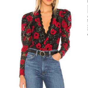 NWT Lovers and friends darla bodysuit size small